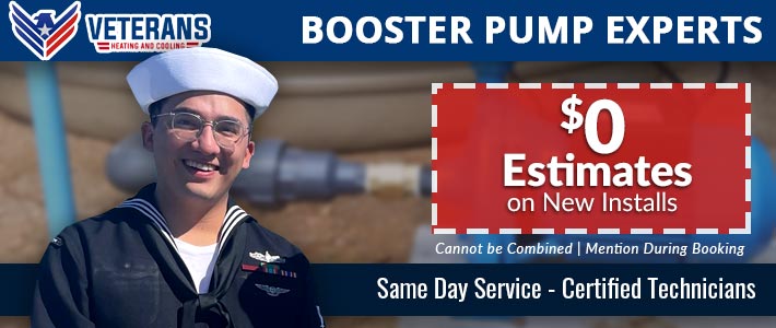 north county Booster Pump Repair & Install Veterans Heating & Cooling