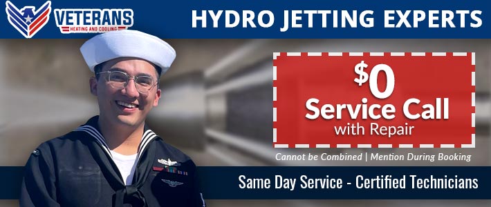 north county Hydro Jetting Veterans Heating & Cooling