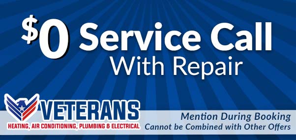 $0 service call with repair coupon